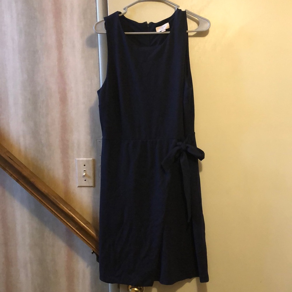 Loft navy size 10 dress in good condition